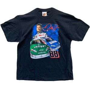 Vintage Dale Earnhardt Jr. Shirt Winners Circle NASCAR 2 Sided Racing